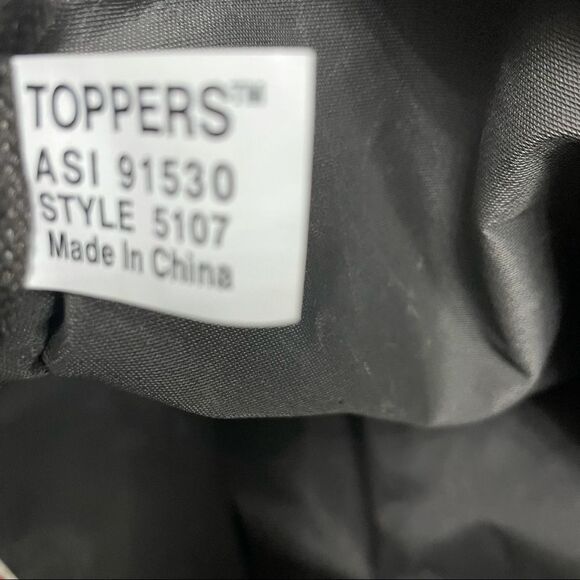 Toppers Bridesmaid Michelle Black Red and White Tote Bag - Picture 6 of 10